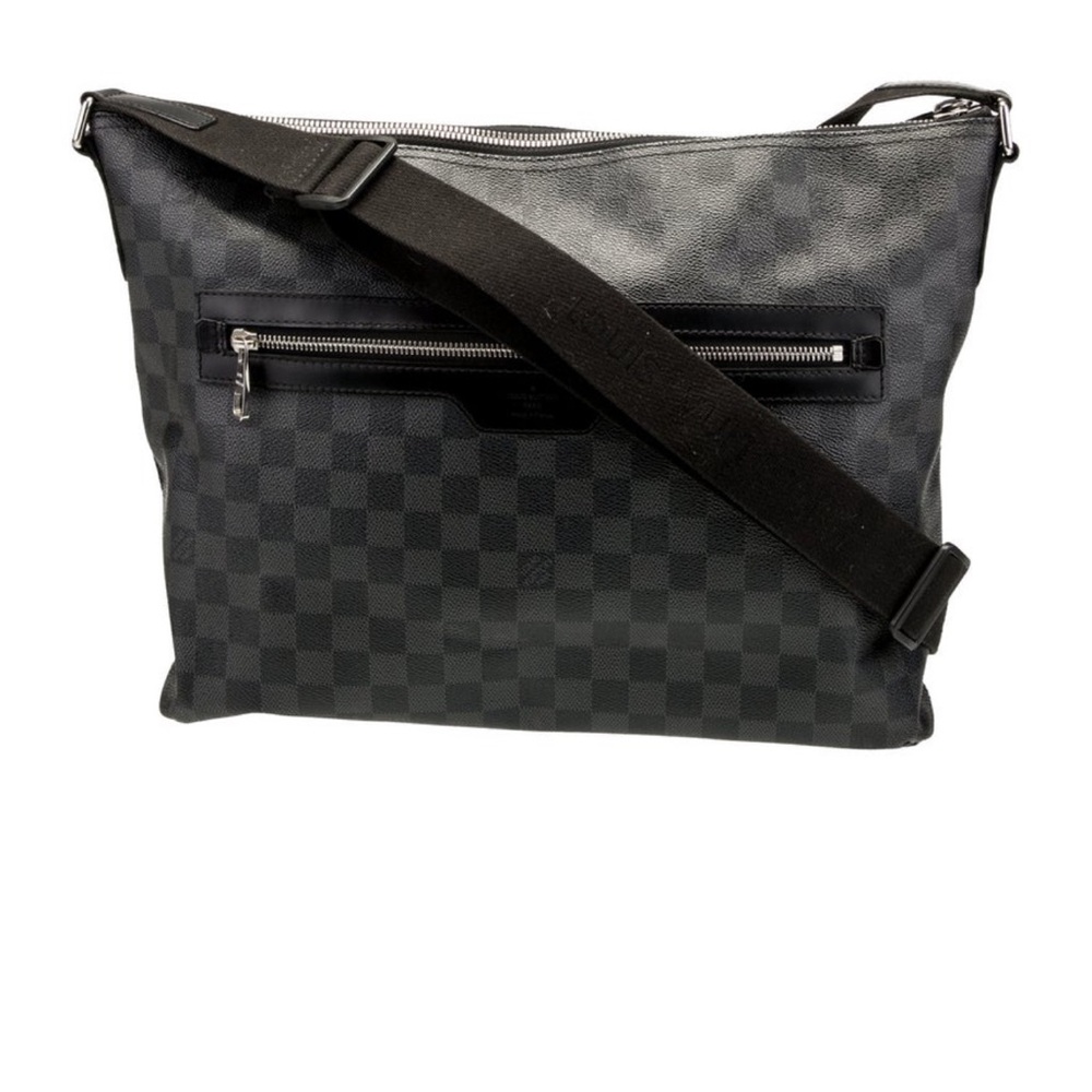 LOUIS VUITTON damier graphite mick GM messenger bag